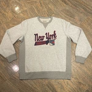 CCM New York Rangers 100th Year Anniversary Crew Neck Sweater